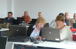 Szkolenie dla osób 50+ w ramach projektu "e-Lębork-przecwidziałanie wykluczeniu cyfrowemu na terenie Gminy Miasta Lębork"